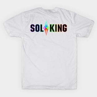 SOL KING LOGO - BLACK TEXT T-Shirt